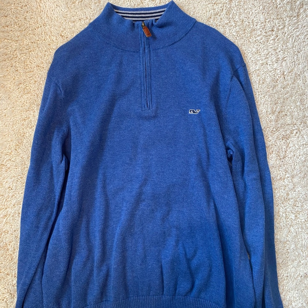 Vineyard Vines Quarter Zip Sweater